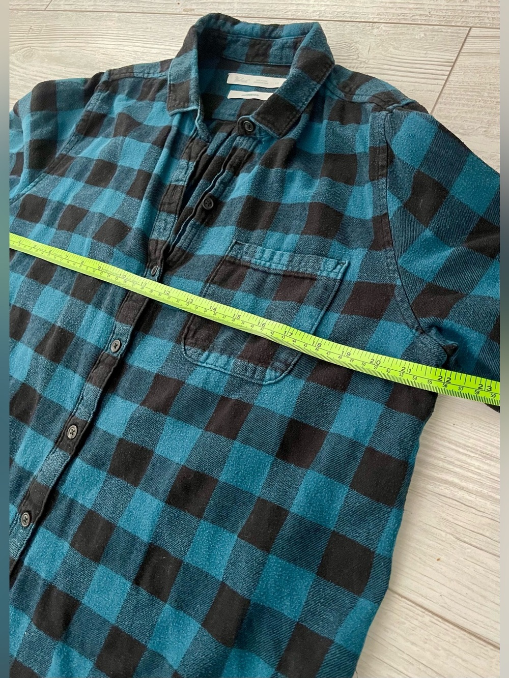 Woolrich Pemberton Boyfriend Cotton Flannel Button Down Shirt Buffalo Check Sz L - Picture 10 of 12